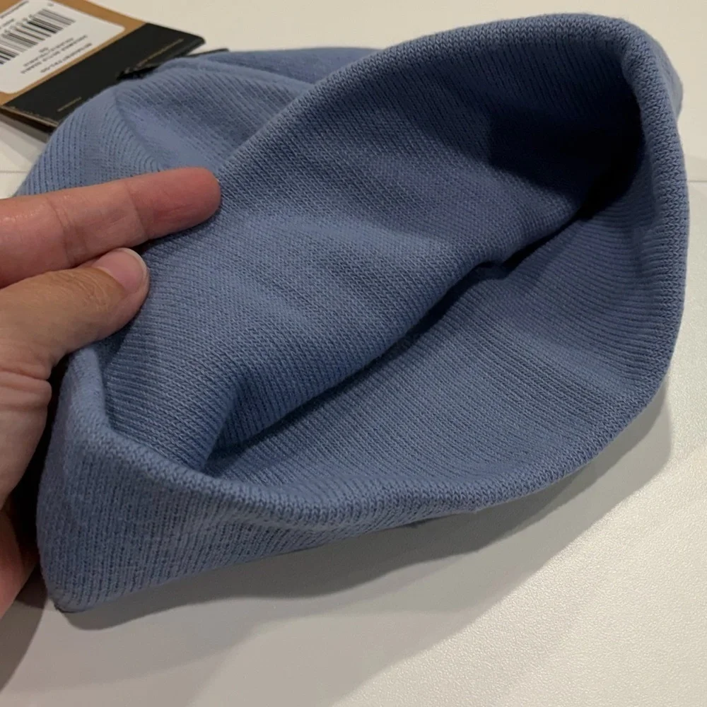 The North Face Women's Dock Worker Recycled Beanie Hat Folks Blue NWT